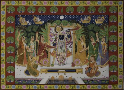 Gopis, der tilbeder Krishna af IMAGINEERS STUDIO