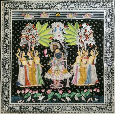 Krishna og gopierne af IMAGINEERS STUDIO