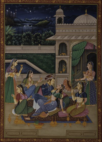 Mughal-paladsets aften af IMAGINEERS STUDIO