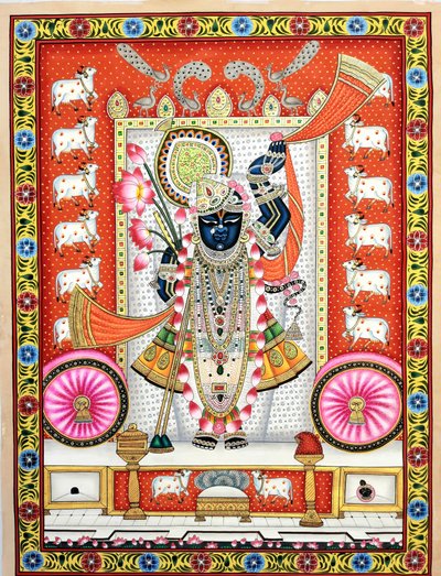 Den livlige indiske Shrinathji af IMAGINEERS STUDIO