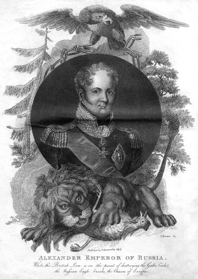 Alexander I, kejser af Rusland 1777-1825, 1816. af I. Brown