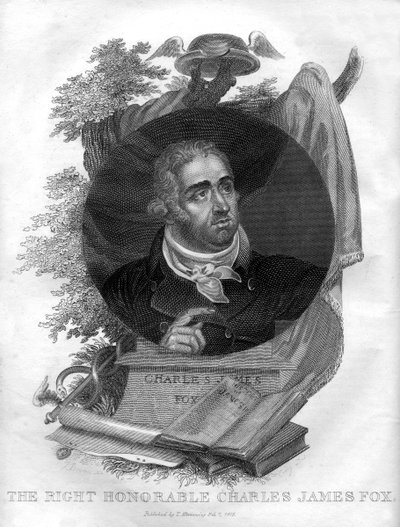 The Right Honourable Charles James Fox 1749-1806, 1816. af I. Brown