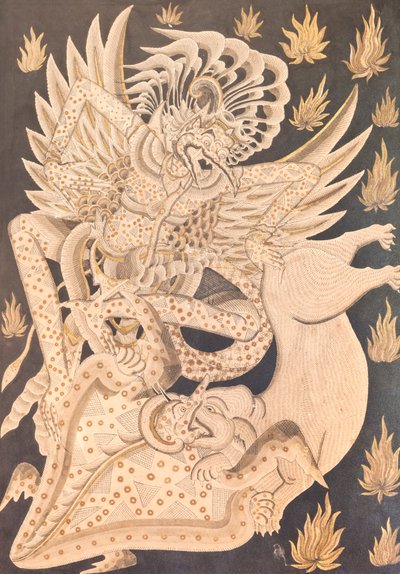 Garuda fuglen af I Made Geriya