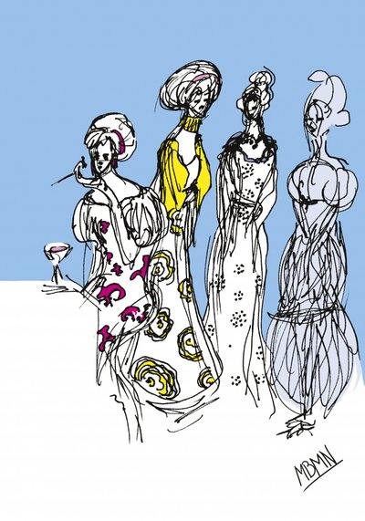 Elegant feststil til kvinder af Ida Publishing