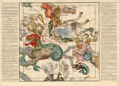 Forårsjævndøgn 1674 (håndfarvet gravering) af Ignace Gaston Pardies