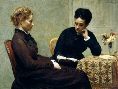 Læsning af Ignace Henri Jean Fantin Latour