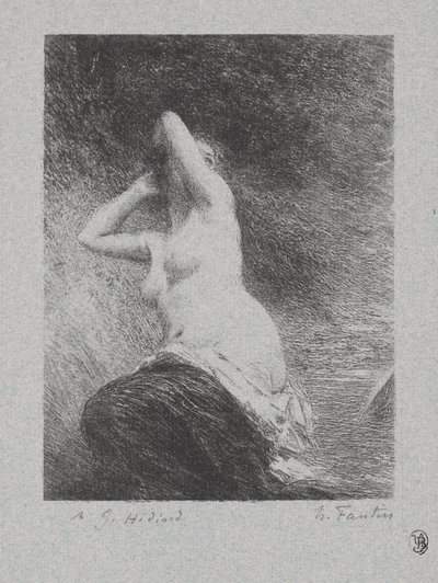 Ariadne, 1900. af Ignace Henri Jean Fantin Latour