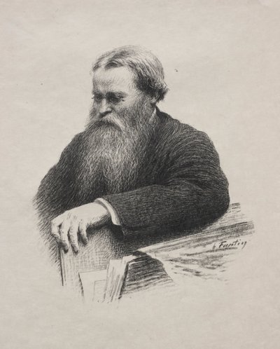 Edwin Edwards, 1892. af Ignace Henri Jean Fantin Latour