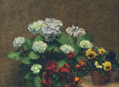 Blomster af Ignace Henri Jean Fantin Latour