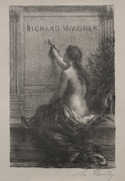 Udødelighed, 1886. af Ignace Henri Jean Fantin Latour