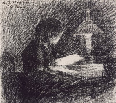 Læsning af Ignace Henri Jean Fantin Latour