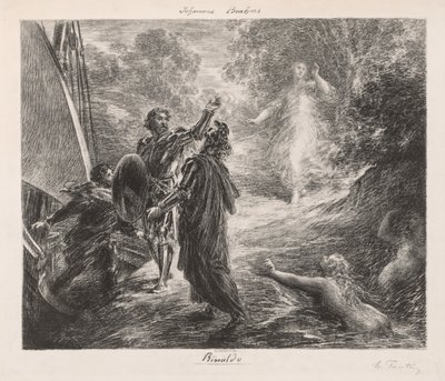 Rinaldo, 1878. af Ignace Henri Jean Fantin Latour