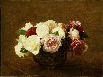 Roser, 1894 af Ignace Henri Jean Fantin Latour