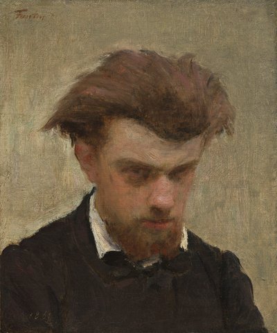Selvportræt af Ignace Henri Jean Fantin-Latour