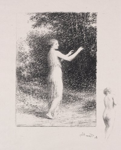 Tiggeren. af Ignace Henri Jean Fantin Latour
