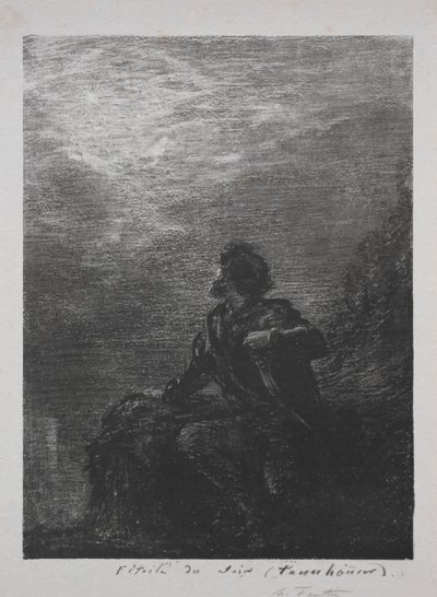Aftenstjernen, 1877. af Ignace Henri Jean Fantin Latour