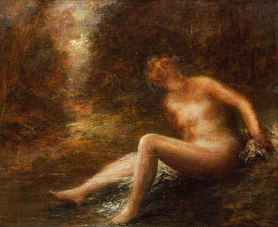 Jægerinden af Ignace Henri Jean Fantin-Latour