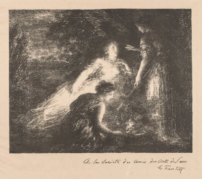 Hekseri, 1899. af Ignace Henri Jean Fantin-Latour