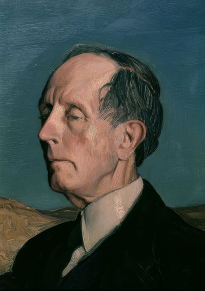 AZORIN - DETALJER. Kunstner: IGNACIO ZULOAGA. Sted: PRIVAT SAMLING, MADRID, SPANIEN af Ignacio Zuloaga y Zabaleta