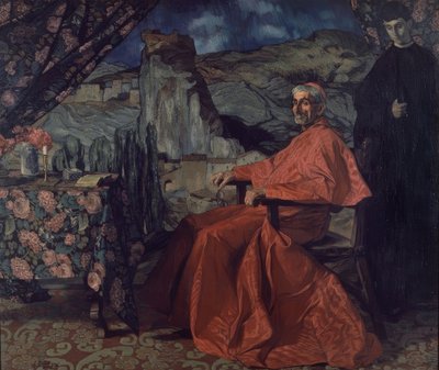 EL CARDENAL - 1912 - O/L - 201 X 236 CM af Ignacio Zuloaga y Zabaleta