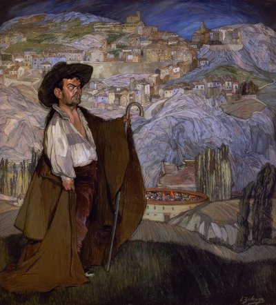 DVARGEN GREGORIO "EL BOTERO" I SEPULVEDA – 1908 af Ignacio Zuloaga y Zabaleta
