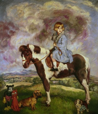 HERUGINDE AF ALBA PIGE (1930) af Ignacio Zuloaga y Zabaleta