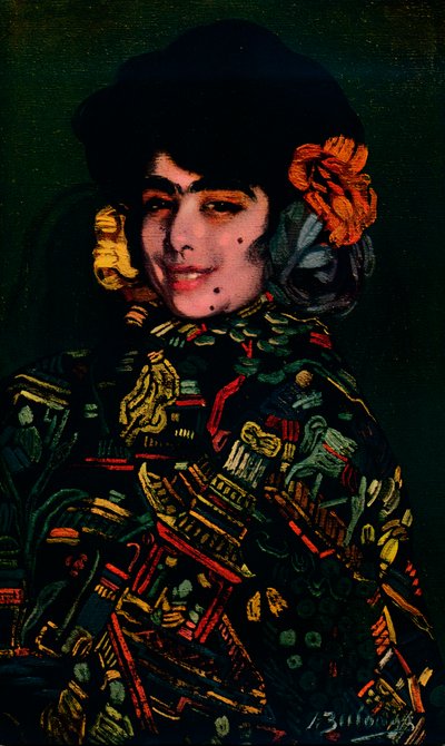 Spansk pige, 1907, 1932 af Ignacio Zuloaga y Zabaleta