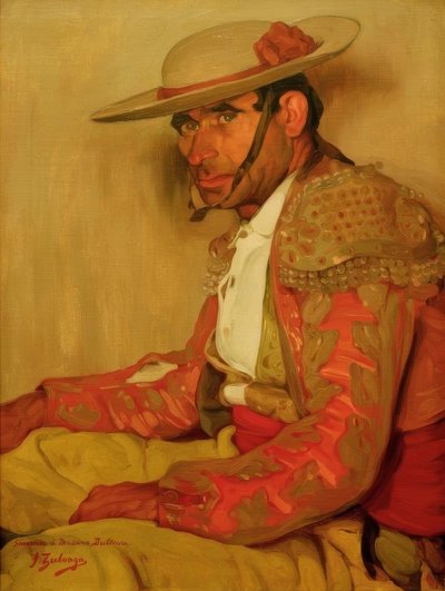 Zuloaga, Portræt af Picadores El Coriano af Ignacio Zuloaga y Zabaleta