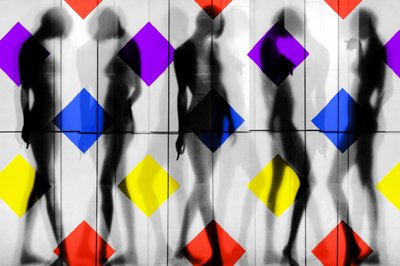 Rytmiske geometriske figurer af Igor Shrayer