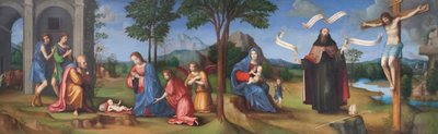 Augustins vision af Il (1450-1517) Francia
