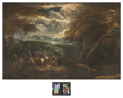 Sankt Pauls omvendelse, 1710-20 af Ilario Giacinto Mercanti