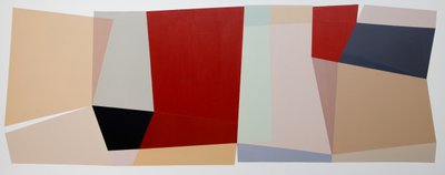 Geometriske farvefelter af Ildefonso Martín