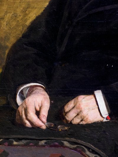 IVAN TURGENEV (detaljer) af Ilya Efimovich Repin