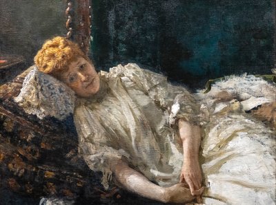 LOUISE DE RIQUET, GREVINDE AF MERCY-ARGENTEAU af Ilya Efimovich Repin