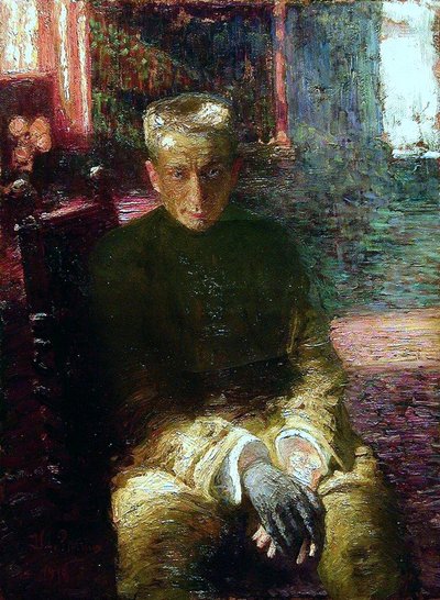 Portræt af Alexander Kerensky 1881-1970, 1918 af Ilya Efimovich Repin