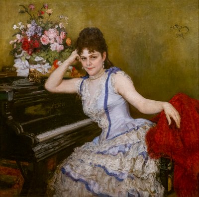 SOPHIE MENTER af Ilya Efimovich Repin