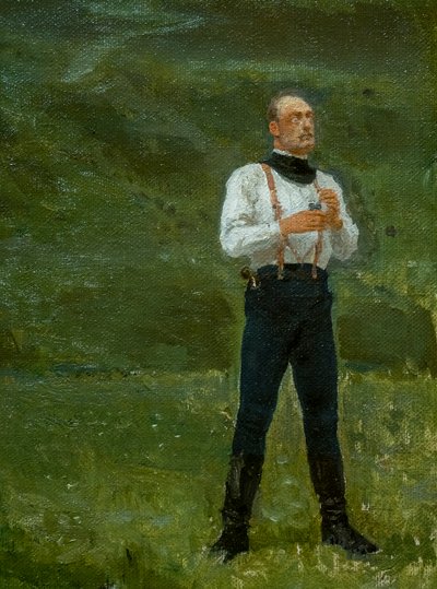 DUELLEN (detaljer) af Ilya Efimovich Repin