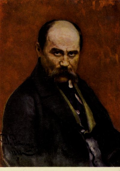 Taras Shevchenko, ukrainsk digter og kunstner af Ilya Efimovich Repin