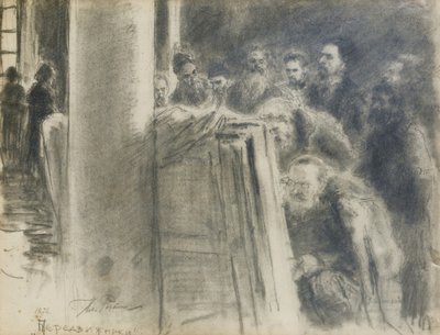 Peredvizhniki-gruppen af Ilya Efimovich Repin