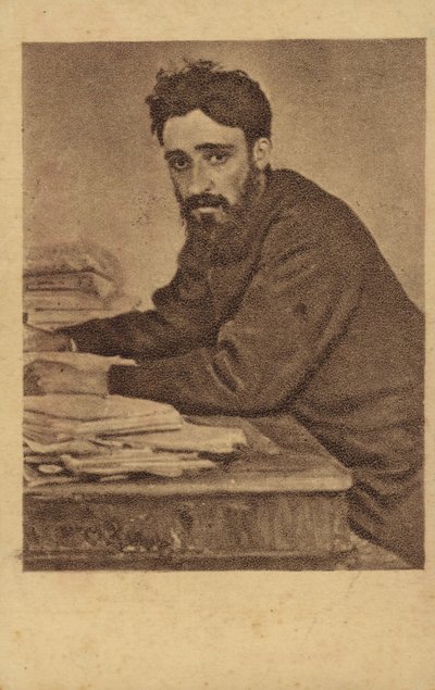Vsevolod Garshin, russisk novelleforfatter af Ilya Efimovich Repin