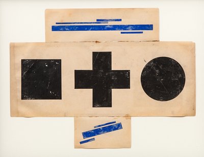 Suprematistisk mønster, ca 1921 af Ilya Grigorevich Chashnik
