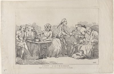 Byfrieri, 1786., 1786. af Imitator of Thomas Rowlandson.
