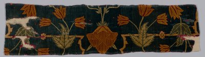 Fragmenter af et tæppe, 1600-1650. af Imperial Manufactory