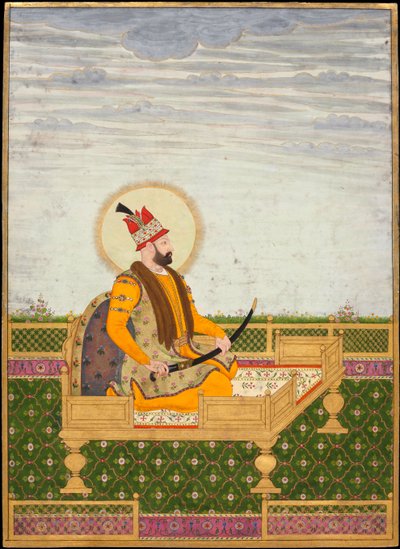 Portræt af Nader Shah af Indian Art