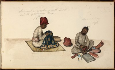 Tilføje. Eller. 1539, Skomager og Broderer af Indian School