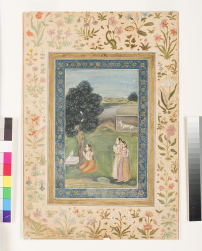 Bhairavi Ragini af Bhairava, ca. 1780 af Indian School