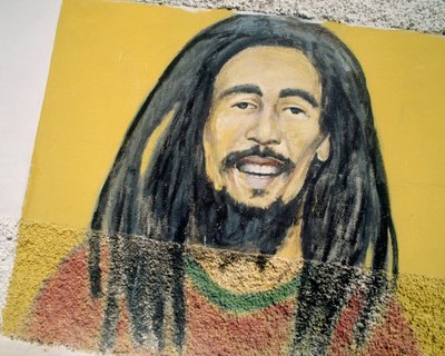 Bob Marley (malet cement) af Indian School
