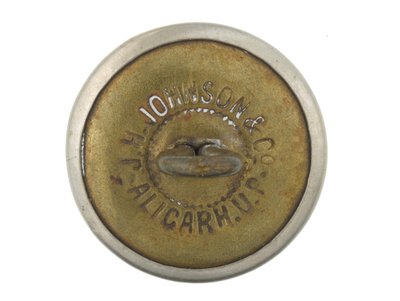 Button, Bombay Volunteer Rifles, 1901-1947 af Indian School