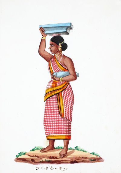 Bæresten (wc på papir) af Indian School
