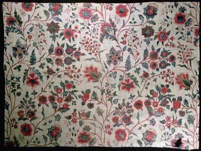 Decorative textile, 1725-50dani af Indian School